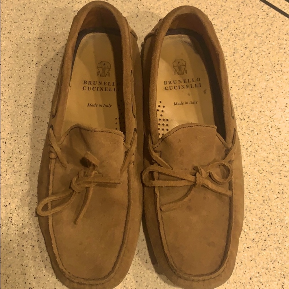 Brunello Cucinelli Men 43 (9) Drivers Loafer GUC